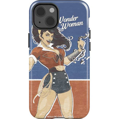 DC Comics Bombshells Wonder Woman Bombshell iPhone 15 Impact Case